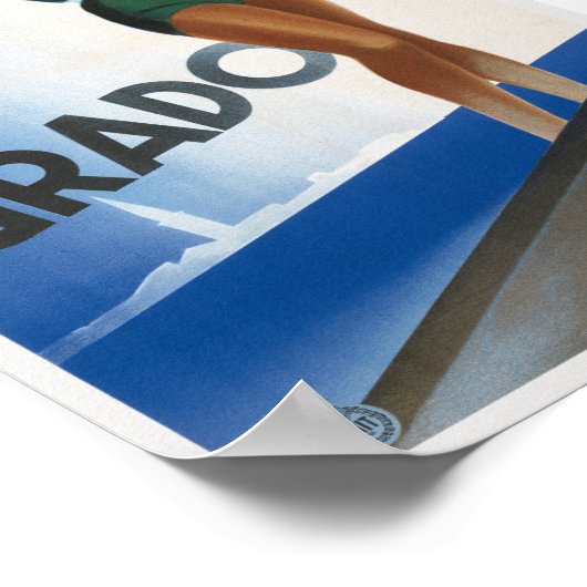 Grado Italië Vintage Poster 1933 (Hoek)