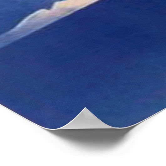 Grado, Italië Vintage Travel Poster (Hoek)