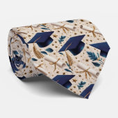 Grads Caps And Diplomas  Stropdas (Opgerold)