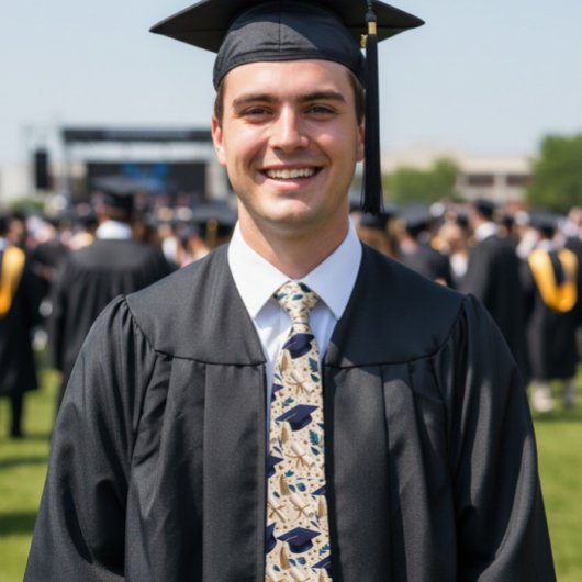 Grads Caps And Diplomas  Stropdas