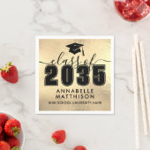 Graduaat Goud Afstuderen Servet (Insitu)