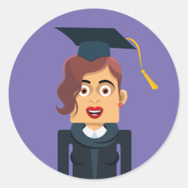 Graduación Ronde Sticker