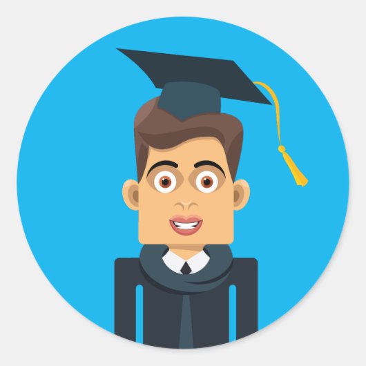 Graduación Ronde Sticker (Voorkant)