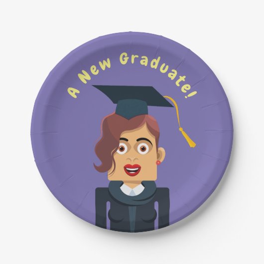 Graduado Papieren Bordje (Voorkant)