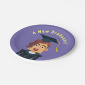 Graduado Papieren Bordje (Gekanteld)
