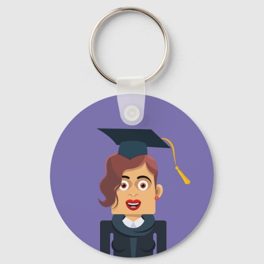 Graduado Sleutelhanger (Voorkant)