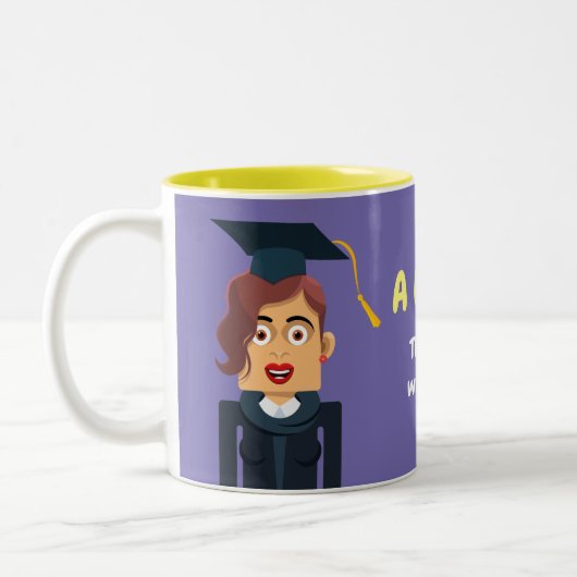 Graduado Tweekleurige Koffiemok (Links)