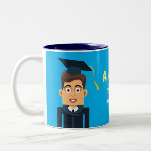 Graduado Tweekleurige Koffiemok (Links)
