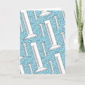 Graduale Cylinder Happy Afstuderen Blank Kaart (Voorkant)