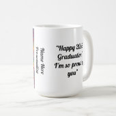 Graduate 2026 Ribbon Mug Koffiemok (Voorkant rechts)