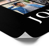 Graduate 55 Photo Collage Congrats Grad Poster (Hoek)