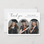 Graduate Arch Photo Graduation Bedankkaart (Voorkant)