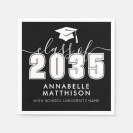 Graduate Black Graduation Servet