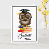 Graduate Card Kaart (Gele Bloem)