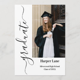 Graduate Celebration Party Invitation Advieskaart