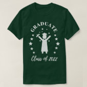 Graduate Class Of 2022 Graduation Fun T-shirt (Design voorkant)