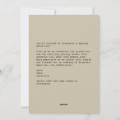 Graduate Facing Boundless Future Feestdagenkaart (Achterkant)