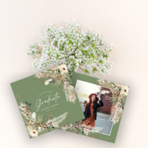 Graduate favor pampa's eucalyptus salie groene fot kaart