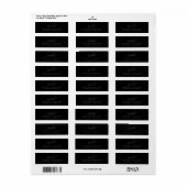 Graduate Folie Zilver Elegant Script Afstuderen Etiket (Full Sheet)