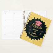 Graduate Graduation Senior Class Personalize  Planner (Display)