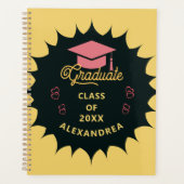 Graduate Graduation Senior Class Personalize  Planner (Voorkant)