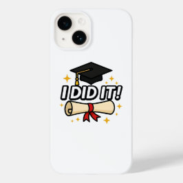 "Graduate in Style – 2025 Edition Case-Mate iPhone 14 Hoesje