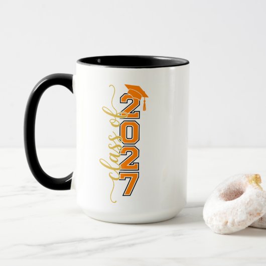 Graduate koffiemok mok (Met donut)