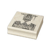Graduate Lettering Stempel van Rubber (Stempel)