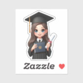“Graduate Manifestation Sticker – Inspire Success  (Vel)