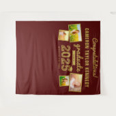 Graduate Schets 2024 Afstuderen 4 Foto Achtergrond Wandkleed (Voorkant (horizontaal))