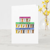 Graduate School Acceptance Congratulations Kaart (Gele Bloem)