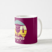Graduated Celebration Graduation Coffee Mug Koffiemok (Voorkant rechts)