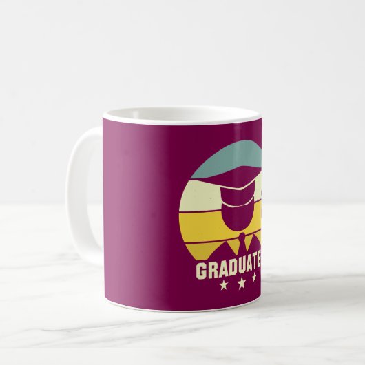 Graduated Celebration Graduation Coffee Mug Koffiemok (Voorkant links)