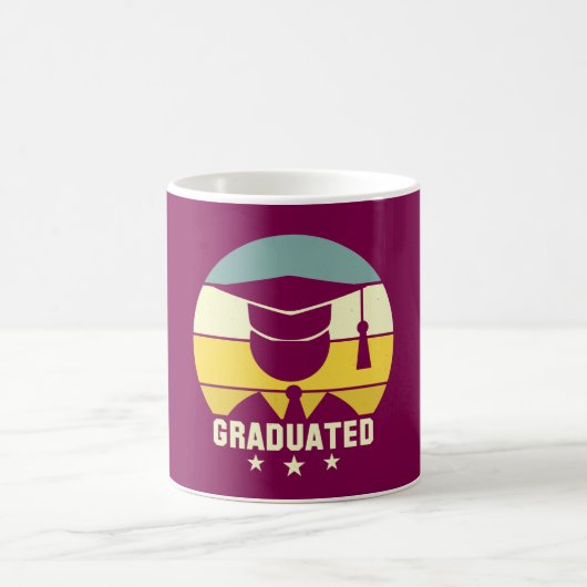 Graduated Celebration Graduation Coffee Mug Koffiemok (Center)