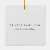 Graduated Occupational Therapy School of voor bero Keramisch Ornament (Achterkant)