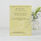 Graduatei feest afstudeer viering universitaire gr kaart (Staand voorkant)