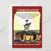 Graduates Flat Card Kaart (Voorkant)