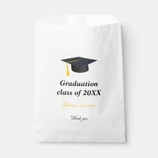 graduatie bedankzakje (Voorkant)