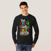 Graduatie Bye Pre K Hello Kindergarten Back To Sc T-shirt (Voorkant volledig)
