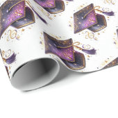 Graduatie Cap en Diploma Cadeaupapier (Rol Hoek)