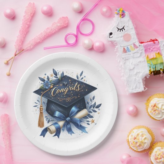 Graduatie Cap en Diploma Papieren Bordje (Feest)