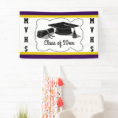 Graduatie Cap en Diploma Spandoek (Insitu)