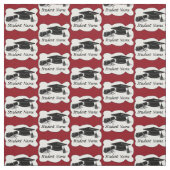 Graduatie Cap en Diploma Stof (Swatch)