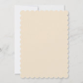 Graduatie cap patroon Party uitnodiging (Achterkant)