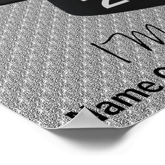 Graduatie Cap Tassel ik maakte het grappige Poster (Hoek)