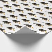 Graduatie Caps Cadeaupapier (Hoek)