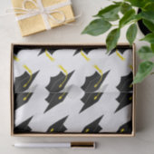 Graduatie Caps Patroon Tissuepapier (Geschenk)