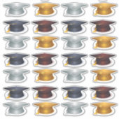 Graduatie Caps Sticker (Voorkant)