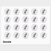Graduatie Envelope Zegel (Vel)