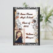 graduatie-partij kaart (Staand voorkant)